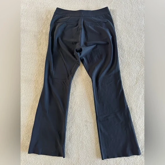 Athleta Stellar Flare Trouser Pant | Black | Size 14 - Picture 6 of 8